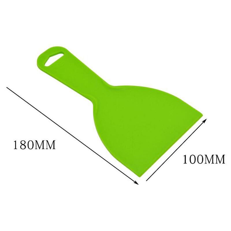 Putty Knife Plastic Spreader Safe Spackle Tool Plastic Paint Scraper for Decals Scraping Coating Wall Paper Patching Spackling