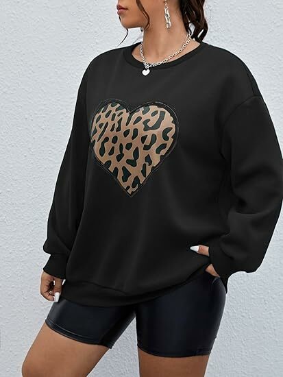 Lässig Langarm Pullover 2024 Mode neue Frauen Sweatshirts lustige Brief gedruckt Hemden Tops Fleece lose Hoodie