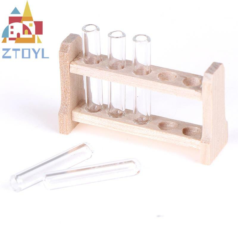 1:12 czytelnia akcesoria laboratoryjne domek dla lalek miniaturowy test laboratoryjny z szafka drewniana domek dla lalek