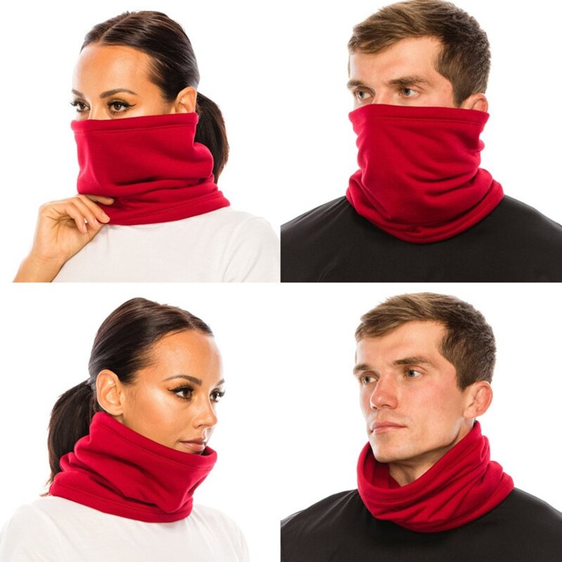 Neck Gaiter Warmer Face Cover Scarf Breathable for Sun Wind Proof Drawstring Half Mask for Fishing Hiking Running Cyclin