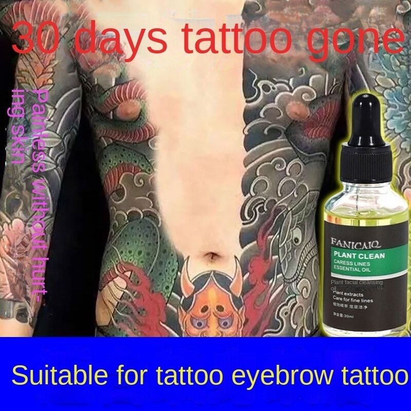 Removedor permanente líquido da sobrancelha da essência do artefato da remoção rápida da tatuagem da loção da tatuagem