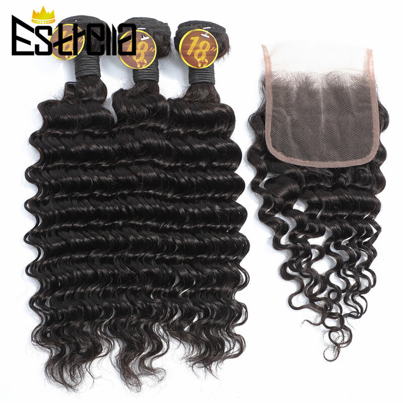 Искусственные перуанские волнистые волосы с застежкой, искусственные волосы с застежкой на сетке 4 × 4, 100% Искусственные человеческие волосы с застежкой, 220 г/лот