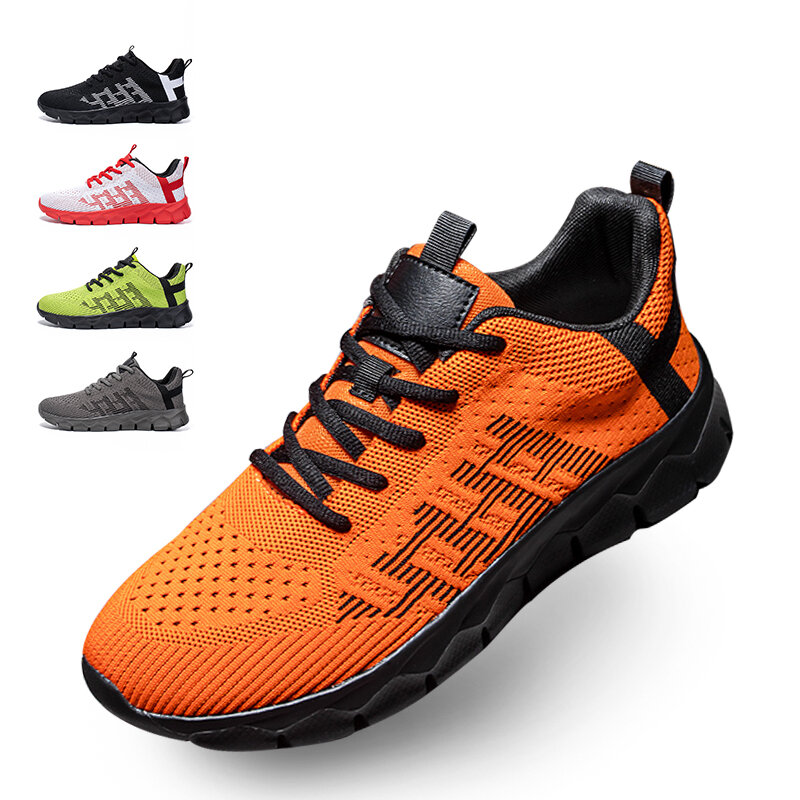 Men's casual sports shoes, skateboarding shoes, running fitness breathable shoes, fashionable and lightweight outdoor men's shoe