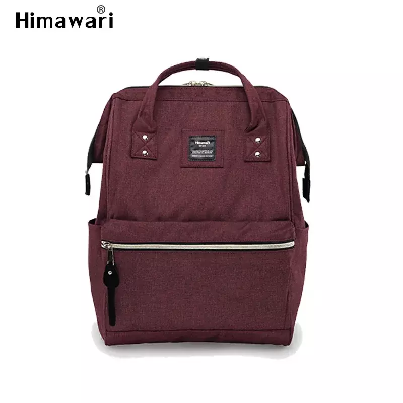 Himawari-Sac à dos étanche pour ordinateur portable pour femme, sacs à dos de voyage, sacs d'école à la mode pour adolescents, sac à dos féminin Mochila