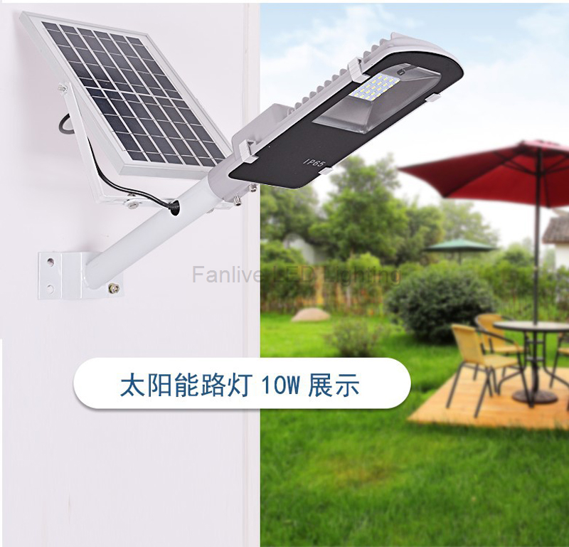 Pièces solaire avec télécommande, 10W 20W 30W 50W, éclairage d'extérieur avec capteur solaire, lampe d'urgence, idéal pour un sentier
