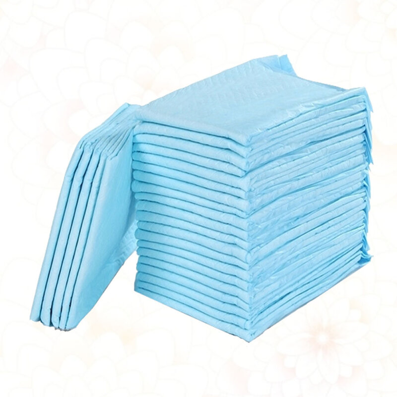 Tappetino per pannolini usa e getta da 20 pezzi tappetino per allattamento per bambini assorbimento d'acqua fasciatoio traspirante per la cura del pannolino per bambini adulti anziani