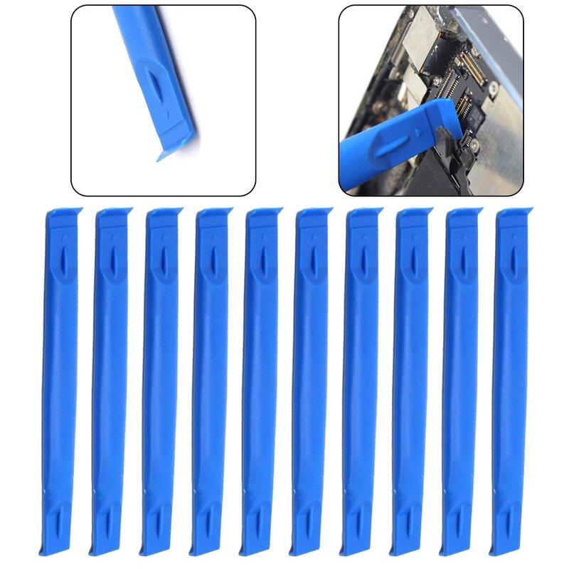 10 Pcs Phone Disassembly 83mm Plastic Crowbar Cross Removal Stick DIY Spudger Disassemble Tool For Electronic Repair Hand Tools