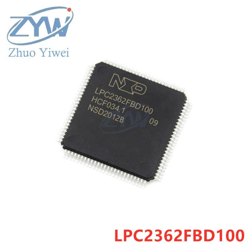 LPC2362FBD100,551 LQFP-100 LPC2362 LPC2362FBD ARM7 72MHz 128KB 16/32 bit microcontroller patch New original