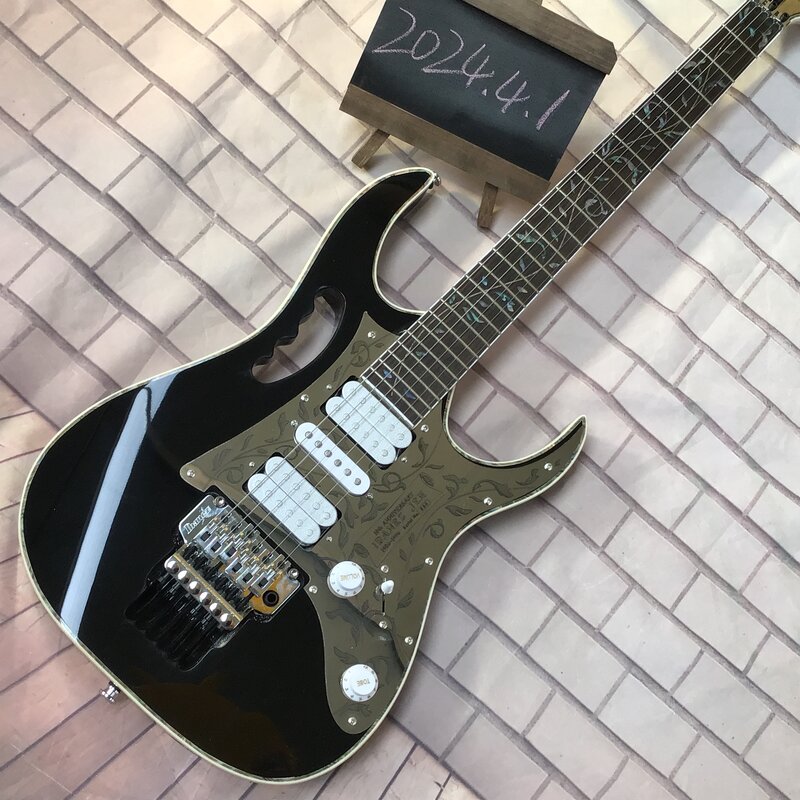 Gratis pengiriman kustom 6-String HSH gitar elektrik Rosewood Fingerboard dalam stok krom perangkat keras gitar guitarra