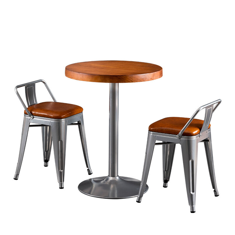 Petite Table Basse d'Appoint Carrée Minimaliste, Meuble de Sol, Idéal pour un Salon, une Cuisine, un Restaurant ou un Hôtel