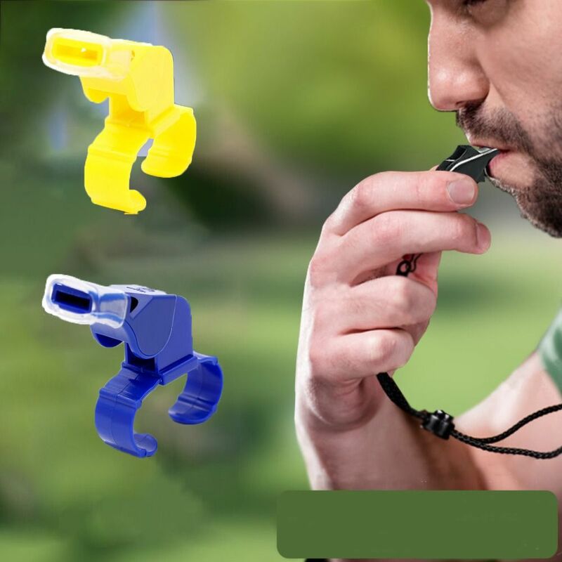 PVC Hand Whistle New Loud Sound Portable Referees Whistles Training Accessories Multi-coclor Outdoor Survival Whistle