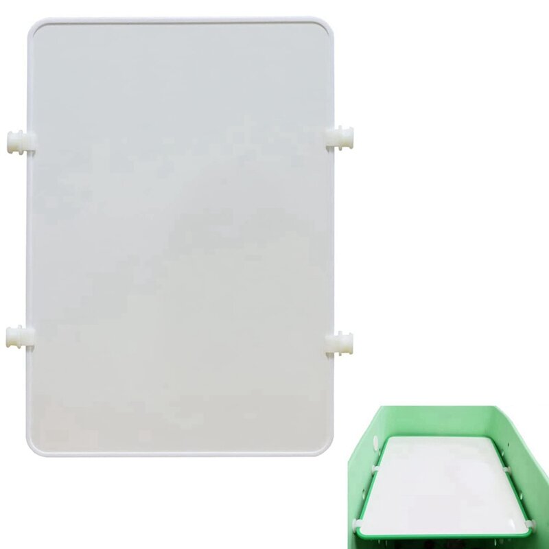 Vassoio divisorio portatile da 2 pezzi per Organizer di stoccaggio di classificazione mobile Bogg Bag bianco