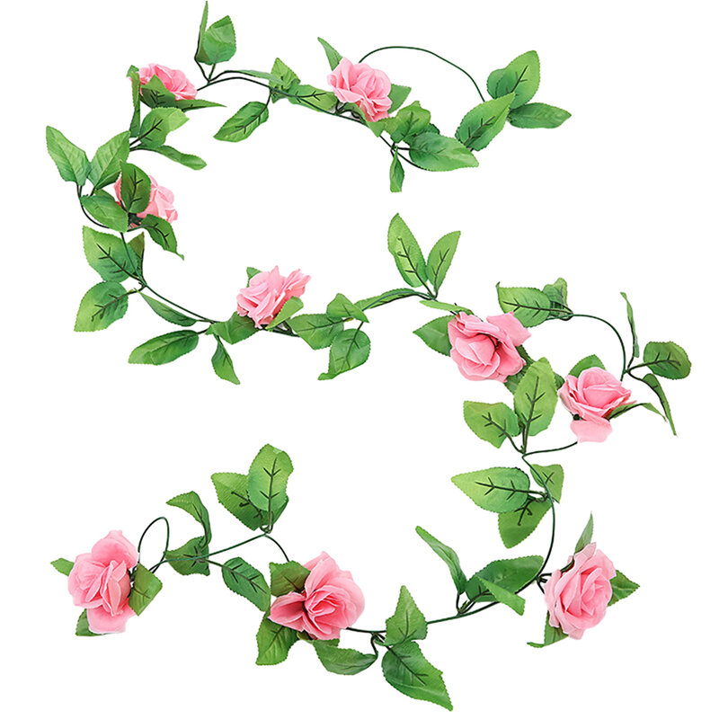 Kunstmatige Planten Simulatie Rose Felle Kleuren Delicate Levensechte Zijden Bloemen Gloednieuw Duurzaam En Praktisch