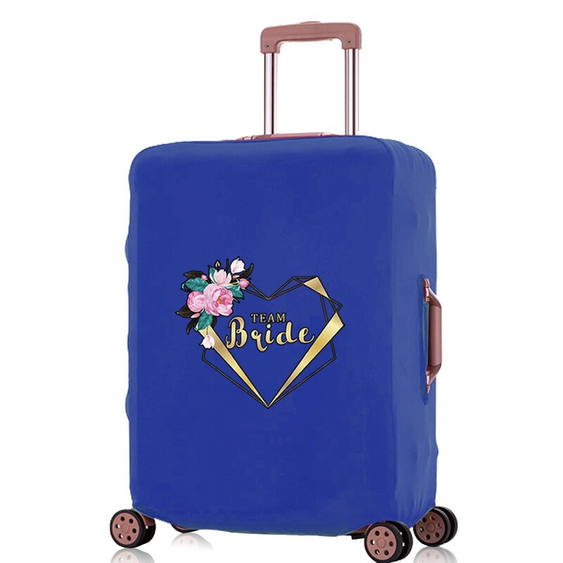 Чехол для чемодана с принтом для невесты, подходит для чемодана на колесиках 18-32 дюйма, утолщенные пыленепроницаемые защитные чехлы