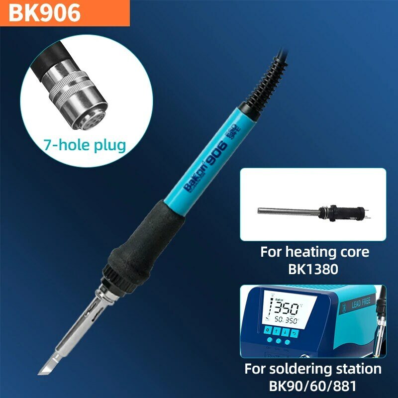 Bakon BK906 оригинальная ручка для пайки Staion BK90 BK60 BK881
