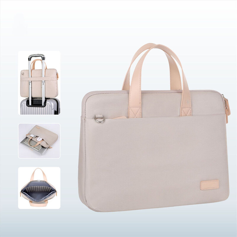 Light Laptop Bag 13.3 15.6 14 Inch Shockproof Notebook Bag Sleeve For Macbook Air Pro 13 16 Inchs Shoulder Handbag Briefcase Bag