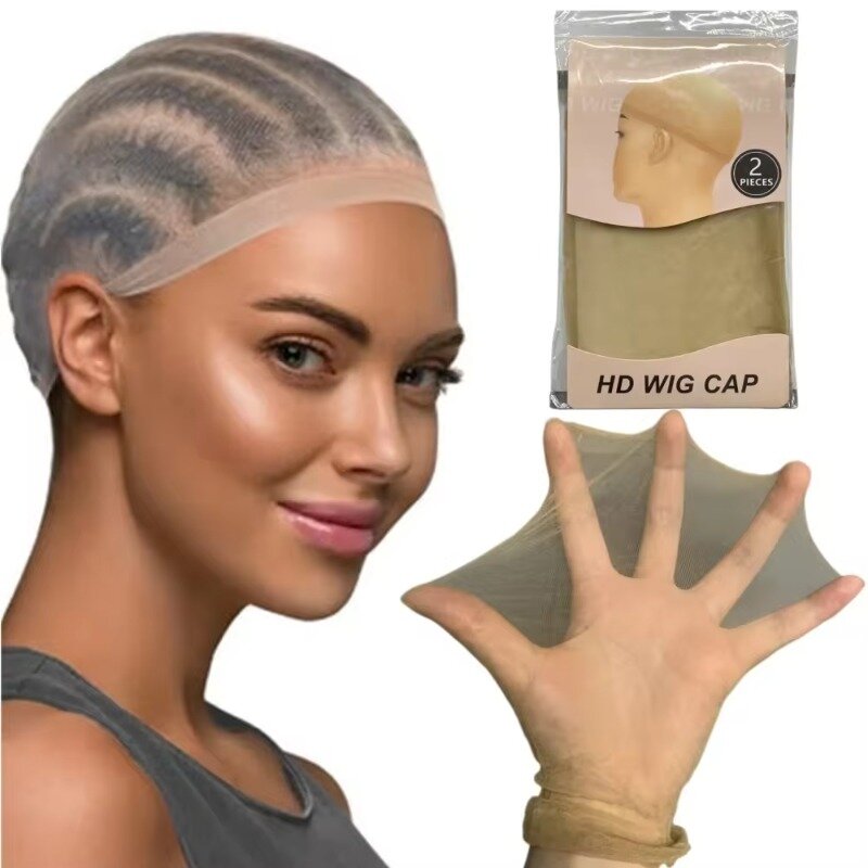 Hd Lace Wig Caps New Sheer Stocking Nylon Hd Wig Caps for Black Women Christmas wigs