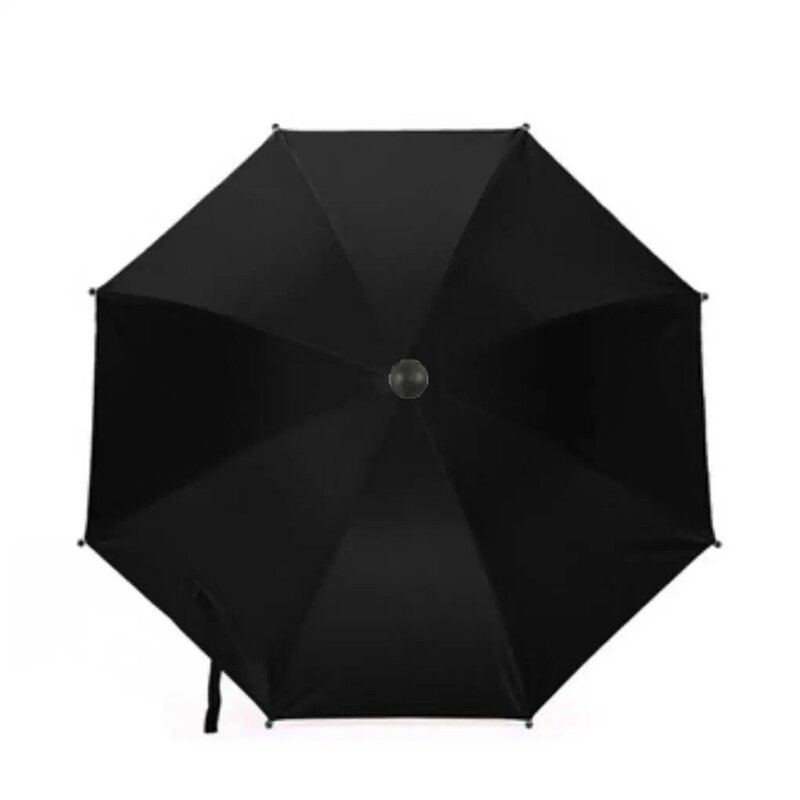 Pram Parasol Buggy Umbrella Baby Supplies Fine Workmanship Firmness Black
