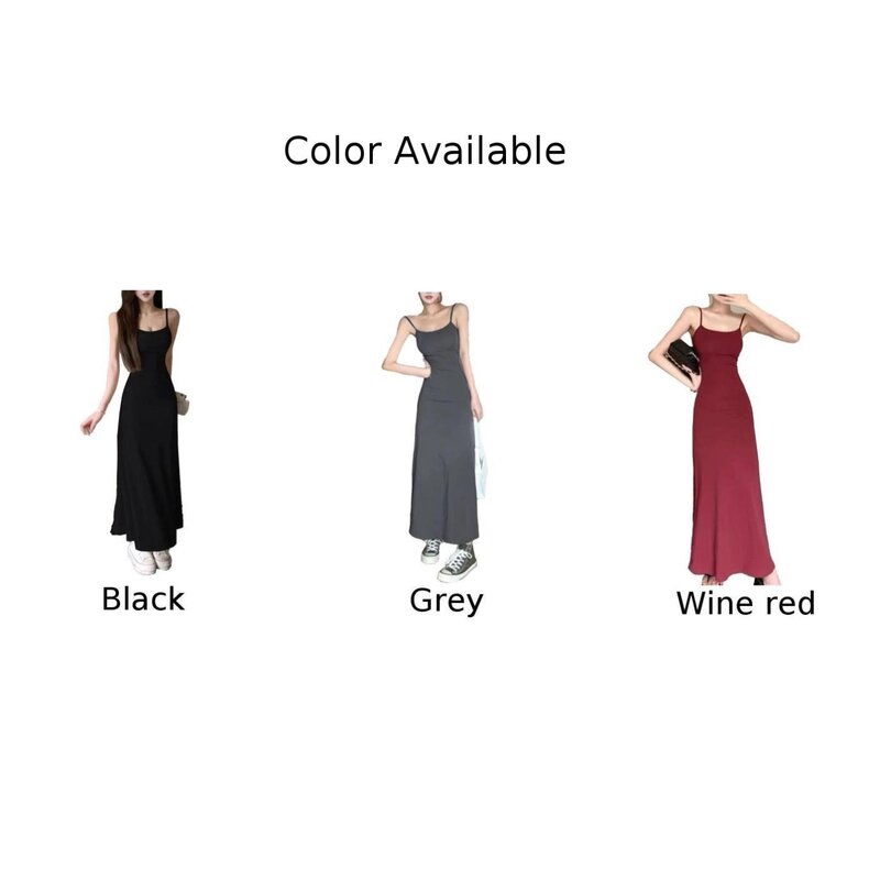 Square Collar Long Dress Womens Wine Red Daily Party Casual Female Sexy Daily Party All Seasons Microelasticity