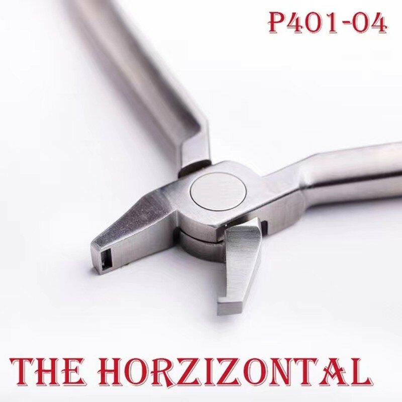 4 Sizes Dental Orthodontic Clear Aligner Plier Punch Hole Thermal Forming Forcep Tear Drop Level Vertical Invisable Dentist Tool