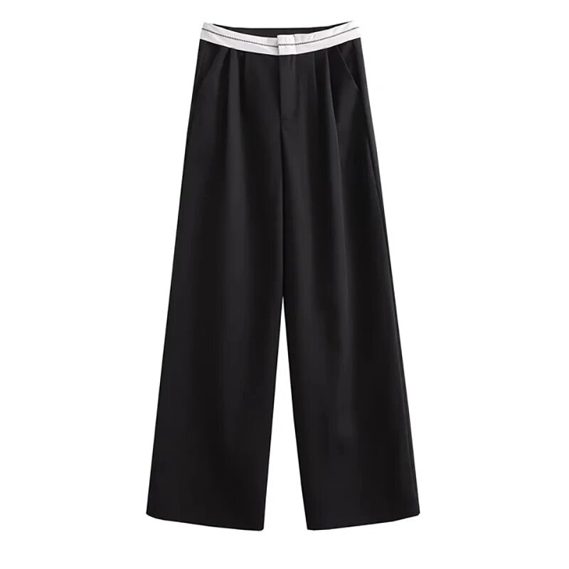 Pants Woman Summer Cargo Pants With Pleats High Waist Casual Trousers Sweatpants Women's Pants