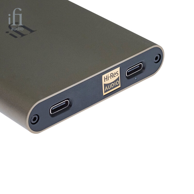 IFi Hip Dac portátil USB DAC com fones de ouvido, decodificador amplificador, DAC de alta resolução, fone de ouvido AMP, equilibrado USB-C MQA DS, XMOS