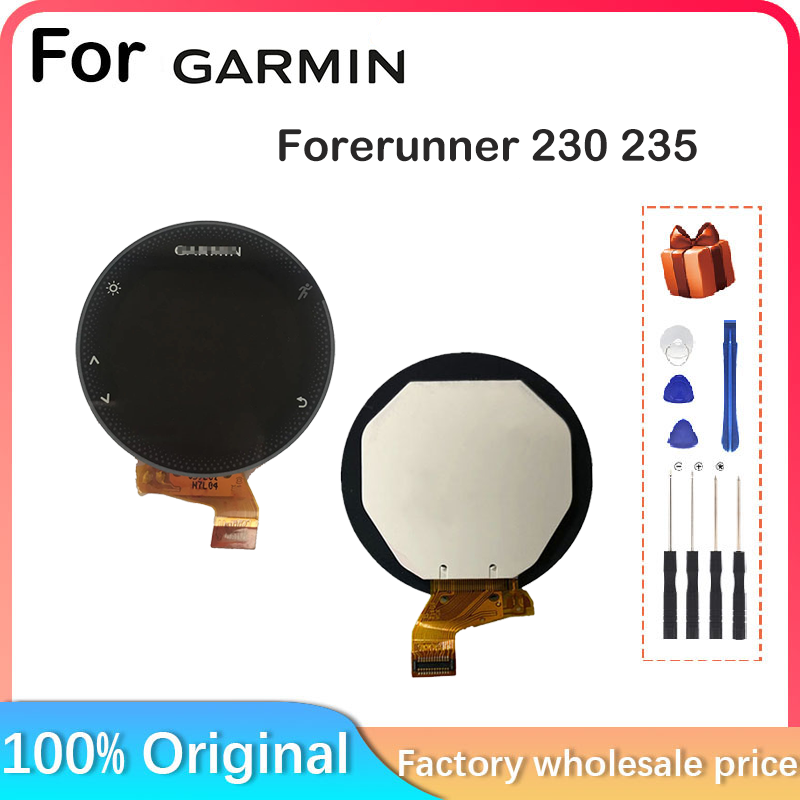 Cho Garmin Forerunner 230 235 Đồng Hồ GPS Màn Hình LCD Màn Hình Hiển Thị Màn Hình LCD Nhà Ở Mặt Trước, dành Cho GARMIN Forerunner 230 235J Thay Thế