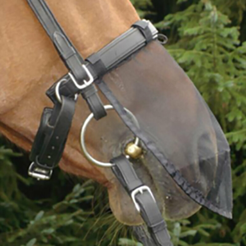 Siatka na nos zwierzęcia Maska dla konia Siatka przeciw komarom Maska na muchy dla koni Ochraniacz na nos Dostępny sprzęt jeździecki dla koni