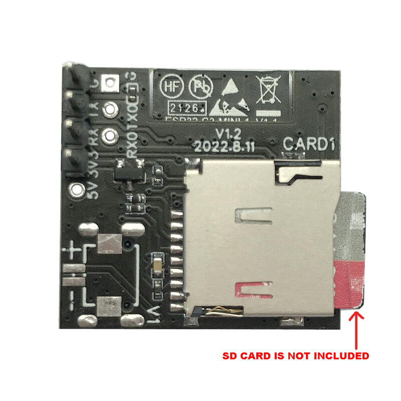 April logger-scheda di sviluppo del registratore SD UART basata su ESP32 C3 con modulo DS1302 RTC