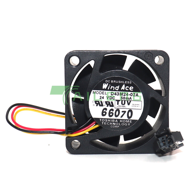 Wind Ace for Yaskawa Frequency Converter G7 F7 Special Fan 24V 50mA D43M24-02A / 01A 4015 Cooling Fans