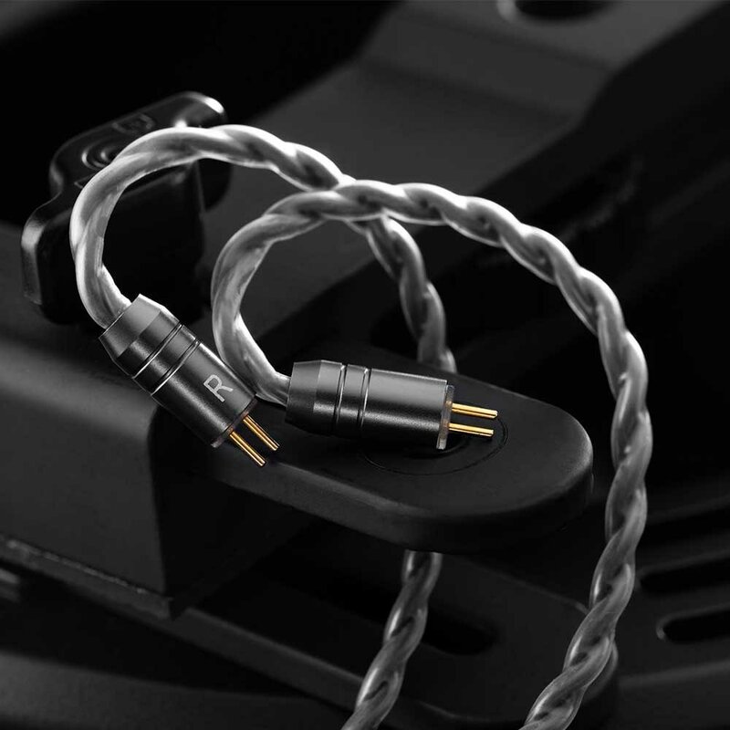 Kinera Celest Tiger Soul Headphone Upgrade Cable 4 Core OFC Pure Copper Plated With Gold 3.5mm Plug 0.78mm 2Pin Earphone Cable