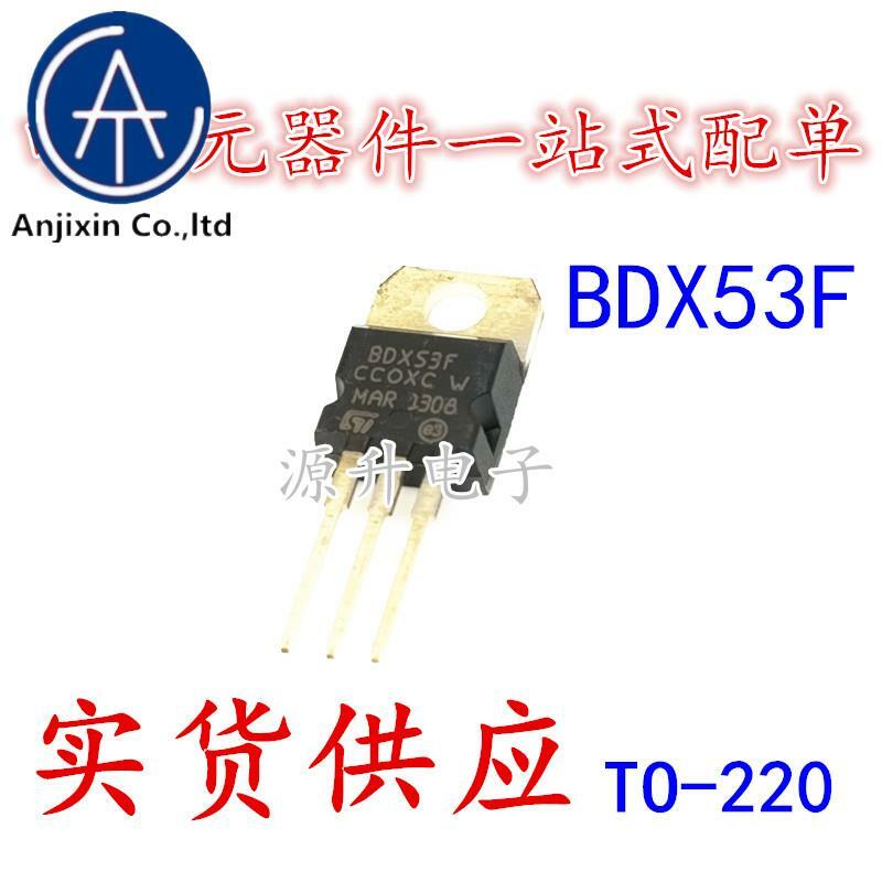20PCS 100% orginal neue BDX53F BDX53 Darlington transistor ZU-220