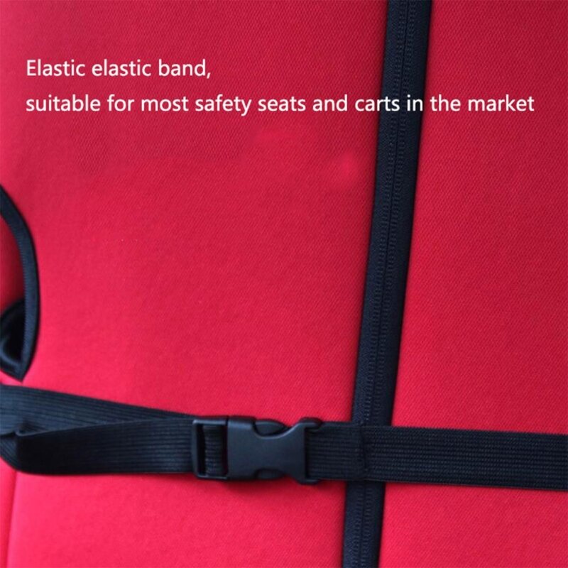 Baby-Autositz, verstellbare Kopfstütze, Nackenentlastungs-Kopfgurt, verhindert Bremsstöße