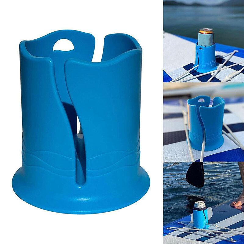 Soporte para bebidas de Kayak, tabla de Paddleboard, soporte para bebidas de Kayak, cuerda adjunta, Flotador para piscina, accesorios para fiesta de natación