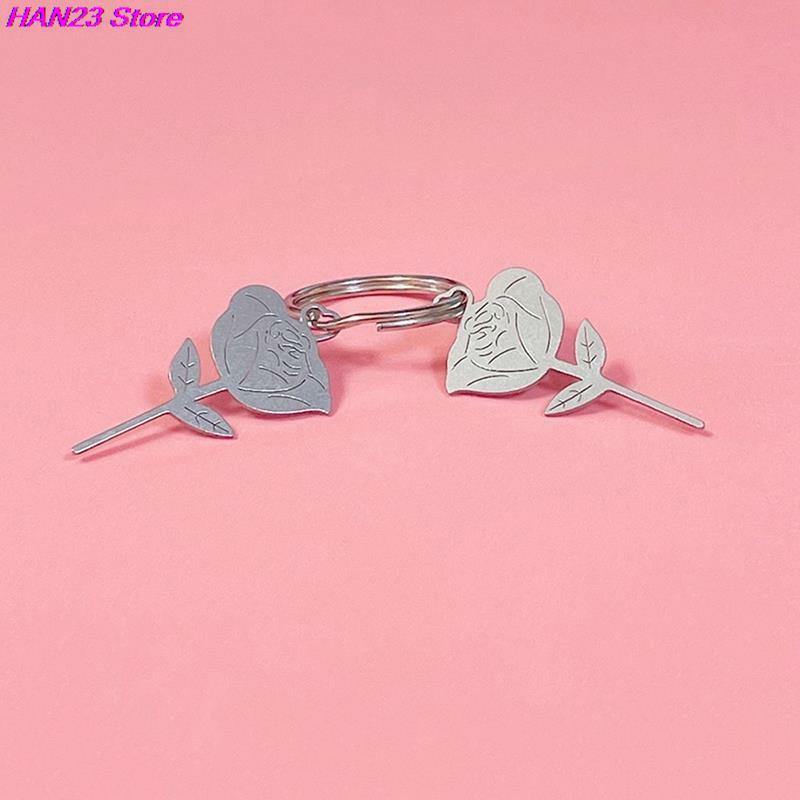 New 2Pcs/Set Silver Rose Shape Stainless Steel Needle for Smartphone Sim Card Tray Removal Eject Pin Key Tool Universal Thimble