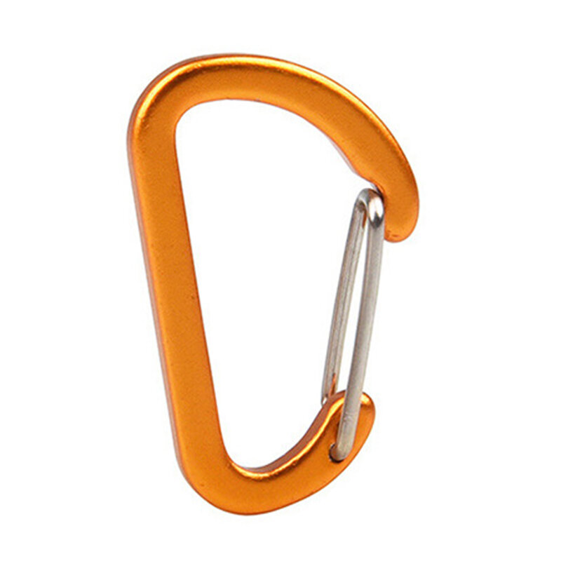 1pc Carabiner For Keys Chain Mini Gourd-Shaped Aluminum Alloy Keychain Clip Hook Lock Travel Hiking Camping Spring Hook Clip