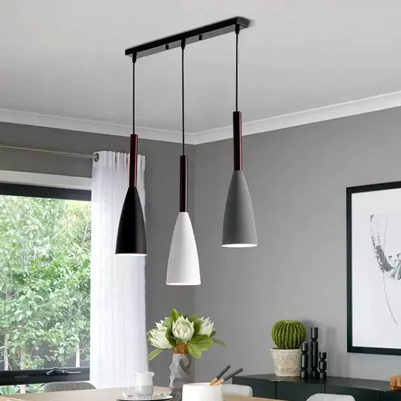 Nordic Minimalistisch Hanglamp Moderne Hanglamp Eettafel Keuken Eiland Verlichtingsarmatuur Eetkamer