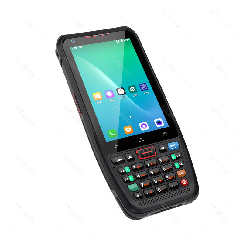 Terminal PDA RAM3G ROM32G con Android 10, colector de datos Wifi con Bluetooth, lector de escáner de código de barras 2D QR, red 4G resistente IP67