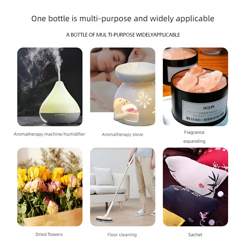 18 Flavors Essential Oils for Aroma Diffuser Air Humidifier Home Water-soluble 10ml Air Freshener Scents Fragrance Oil Perfume
