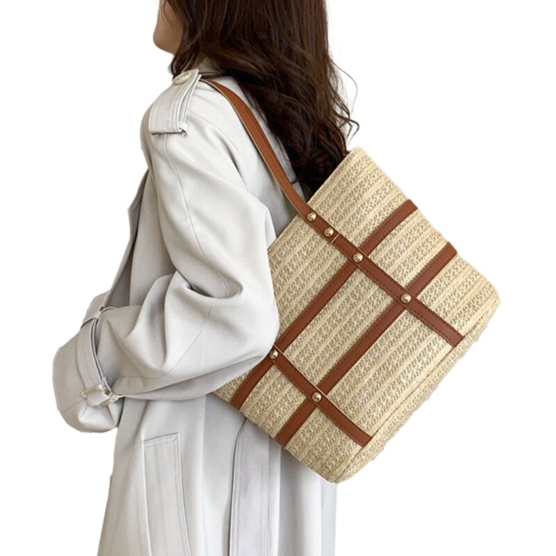 Bolsa ombro moderna para viajantes elegantes, bolsa mão capacidade