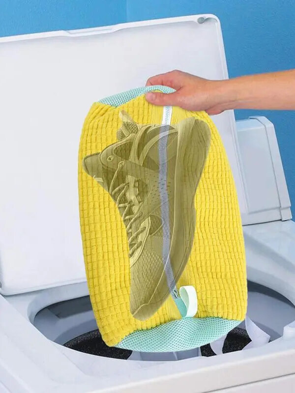2024 nowa pralka torba na buty podróży torba do przechowywania butów przenośna siatka worek na pranie anty deformacji odzież ochronna domu