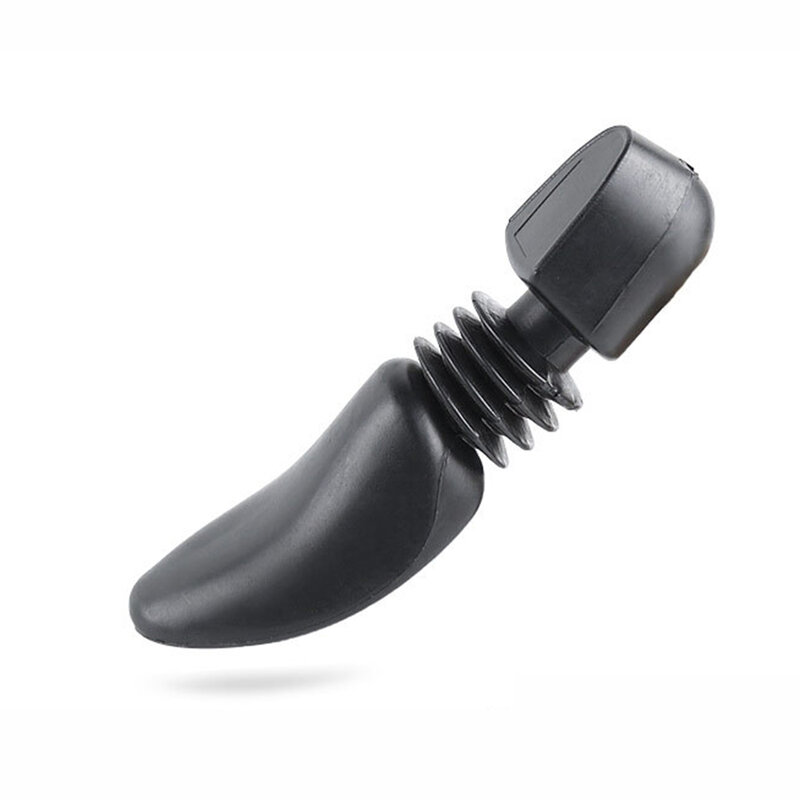 Ensanchador de zapatos negro, dispositivo ajustable de plástico, expansor de agrandar, ajuste, herramienta de estante portátil, conveniente