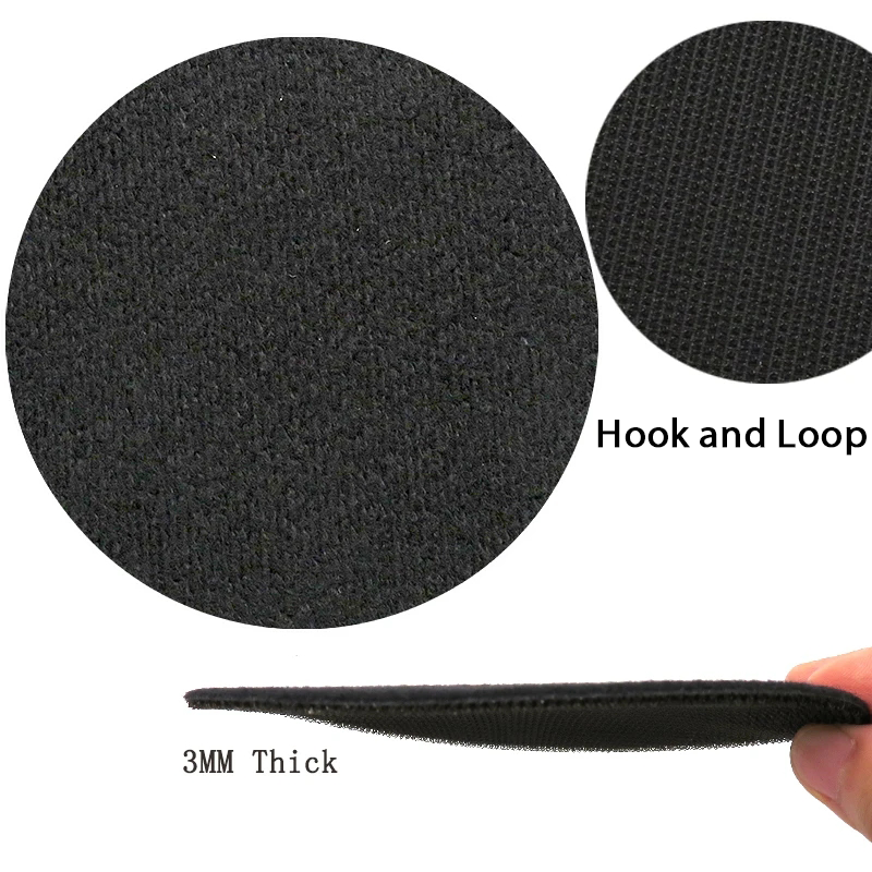 Защитная накладка на липучке-6-дюймовая интерфейсная накладка, диск, электроинструмент, аксессуары для фото и шлифовки
