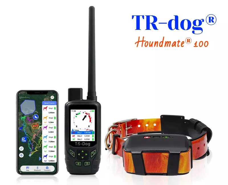 GPS/Glonass/Beidou Jagdhund Tracking Halsband und System mit E-Halsband Funktionen
