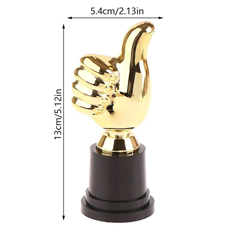 1Pcs Mini Awards Trophies Reward Thumbs Trophy Toys Kids Competition Winner Prize For Children Party Favors