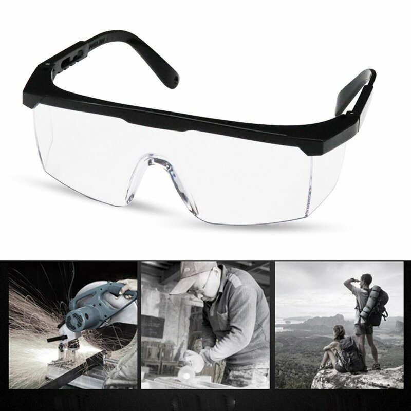 サイクリングやキャンプ用の調節可能な伸縮性のある安全メガネ