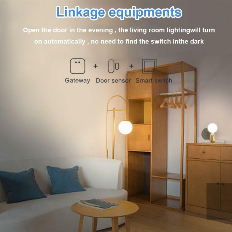 Tuya Smart ZigBee Sensor de contacto para puerta y ventana, detectores de puerta inalámbricos para casa inteligente, aplicación de apertura/cierre, alarma remota a través de Alexa Smart Life