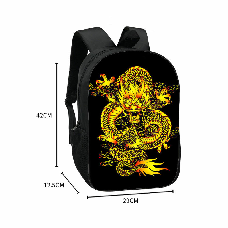 Женский рюкзак в стиле «дракон», 16 дюймов