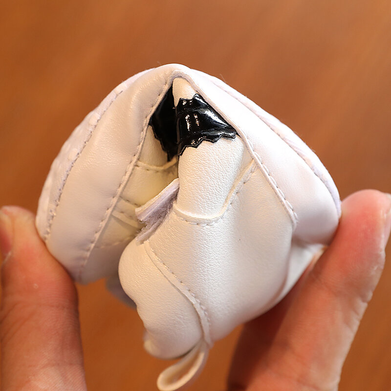 Zapatos para bebé de 0 a 18 meses, calzado informal con suela de algodón, antideslizante, de cuero PU, para primeros pasos, para gatear