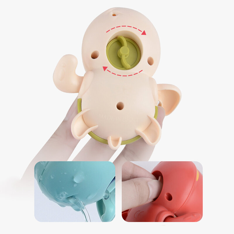 Czas na kąpiel zabawka promuje rozwój sensoryczny zabawka do kąpieli kolorowe i słodkie edukacyjne zabawka do kąpieli zwierząt zabawka sensoryczna trendy